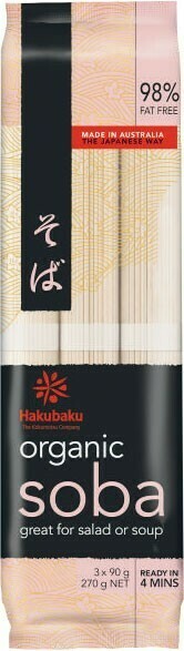 Hakubaku Organic Noodles 270g