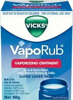 Coles Vicks VapoRub Vaporizing Ointment 100g offer