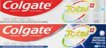 Coles Colgate Total Advanced Toothpaste 200g offer