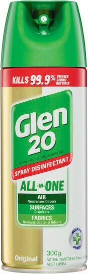 Coles Glen 20 Disinfectant Spray 300g offer
