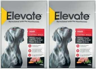 Coles Elevate Pouch Dog Food 100g offer