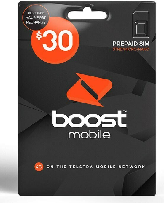 Boost 30 SIM Pack offer at Coles