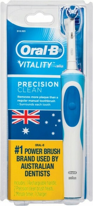 Coles Oral B Vitality Precision Clean Electric Toothbrush 1 Pack offer