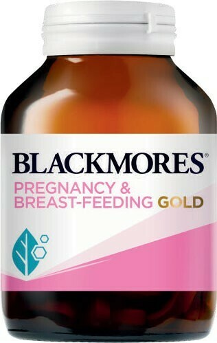 Coles Blackmores Pregnancy & Breast Feeding Gold Capsules 120 Pack offer