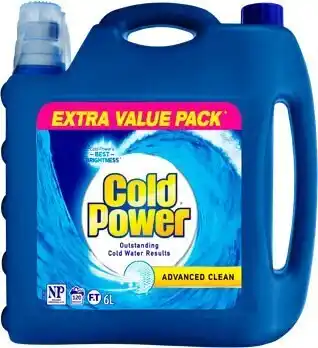 BIG W Cold Power 6-Litre Laundry Liquid offer