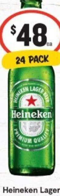 IGA Heineken Lager offer