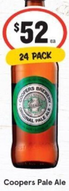 IGA Coopers Pale Ale offer