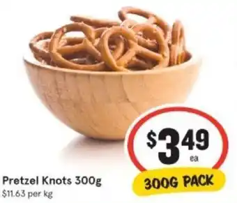 IGA Pretzel Knots 300g offer