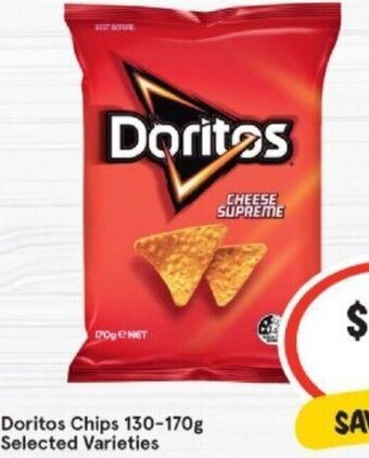 IGA Doritos Chips 130-170g Selected Varieties offer