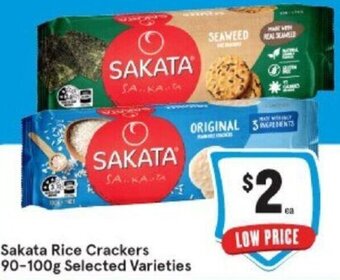 IGA Sakata Rice Crackers 90-100g Selected Varieties offer