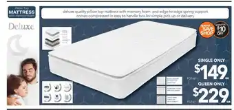 Cheap as Chips Dreamcom Mattress Deluxe Queen offer