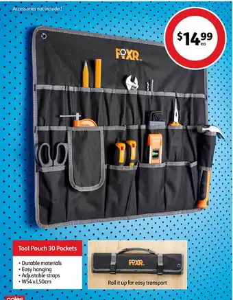 Tool pouch 30 pockets