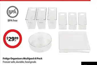Coles Fridge organisers multipack 8 pack offer