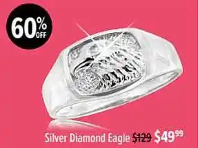 Shiels Silver diamond eagle offer