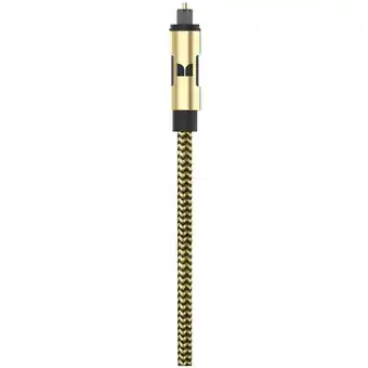 JB Hi-Fi Monster gold digital fiber optical audio cable 3m offer