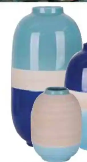 Cheap as Chips Oval Blues Ceramic Vase Large offer