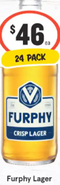 IGA Liquor Furphy Lager offer