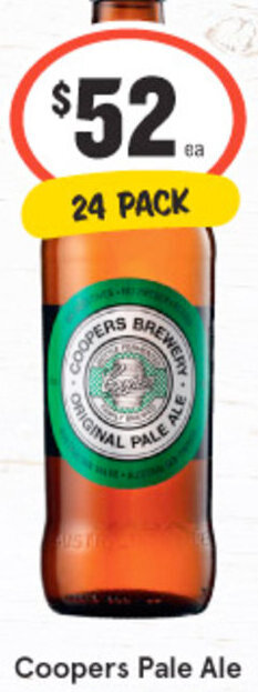 IGA Liquor Coopers Pale Ale offer