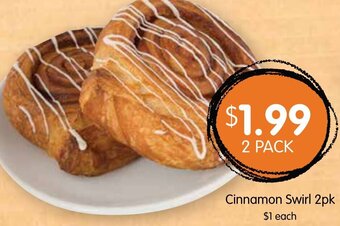 Spudshed Cinnamon Swirl 2pk offer