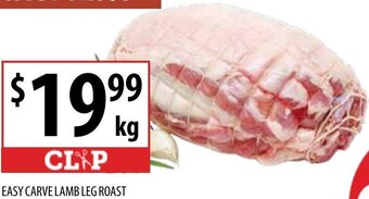 Supabarn Easy Carve Lamb Leg Roast offer