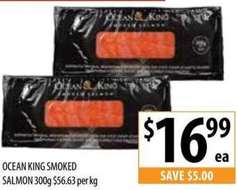 Ocean King Smoked Salmon 300g