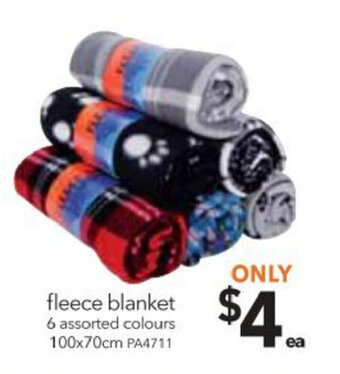 Cheap as Chips Fleece Blanket offer
