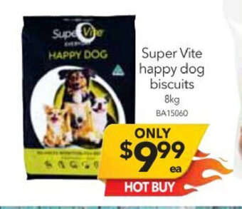 Super Vite Happy Dog Biscuits 8kg