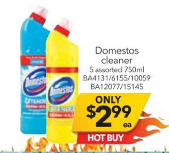 Cheap as Chips Domestos Cleaner 750ml offer