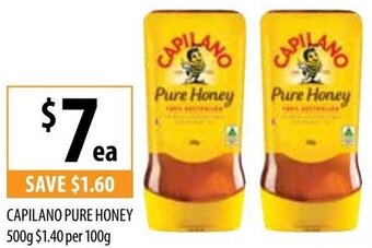 Supabarn Capilano Pure Honey 500g offer