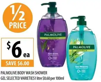 Supabarn Palmolive Body Wash Shower Gel Selected Varieties 1 Litre offer