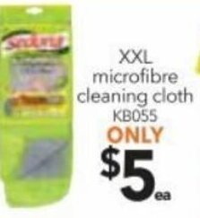Cheap as Chips XXL Microfibre Cleaning Cloth offer