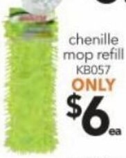 Cheap as Chips Chenille Mop Refill offer