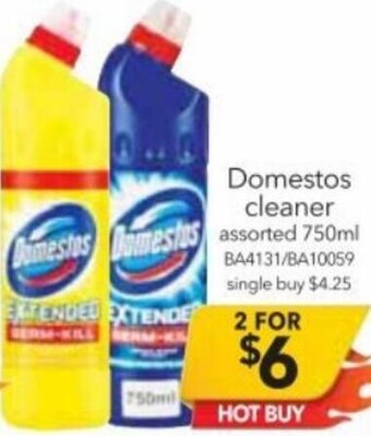 Cheap as Chips Domestos Cleaner 750ml offer