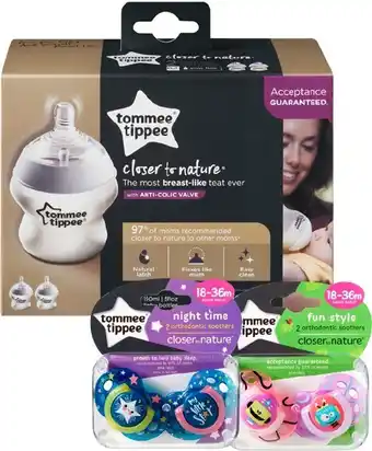 BIG W 30% off Tommee Tippee Bottles and Soothers offer