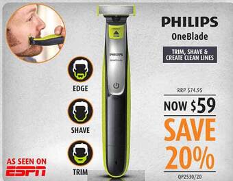 Shaver Shop Philips oneblade offer