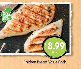 Spudshed Chicken breast value pack offer