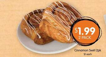 Spudshed Cinnamon swirl 2pk offer
