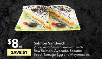 Ritchies Salmon sandwich offer