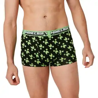BIG W Minecraft mens trunks offer