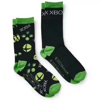 BIG W Xbox mens 2-pack socks offer