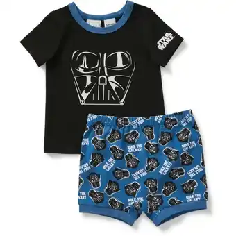 BIG W Star wars darth vader baby pyjama set offer