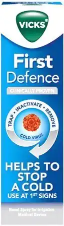 BIG W Vicks first defence 15ml* offer