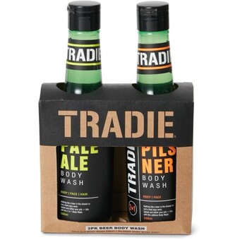 BIG W Tradie 2-pack beer body wash 330ml offer