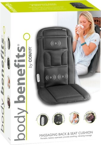 BIG W Body benefits massaging back and seat cushion offer