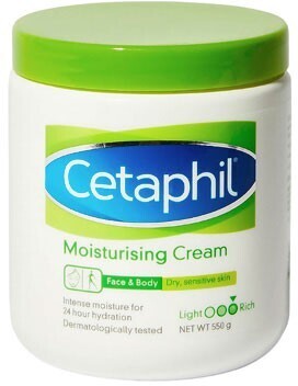 BIG W Cetaphil moisturising cream 550g offer