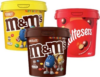 BIG W Mars assorted buckets 465g-640g offer