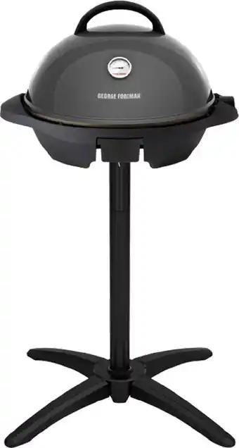 BIG W George foreman easy to clean indoor/outdoor electric bbq grill offer