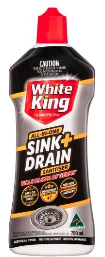 BIG W White king sink + drain sanitiser 750ml offer
