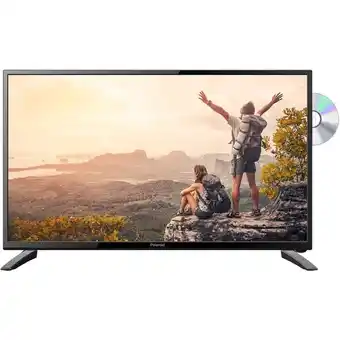 Polaroid 24" full hd tv with built-in dvd player