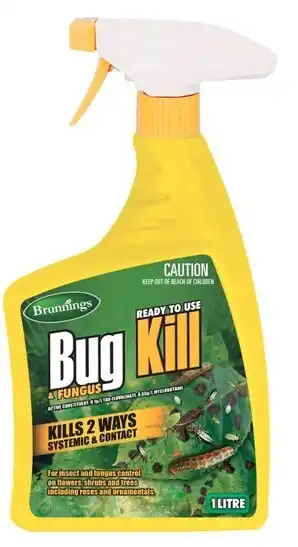 BIG W Brunnings bug & fungus kill spray 1l offer